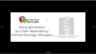 Miniature : Using gtk-fortran as a fpm dependency