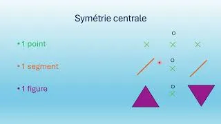 Miniature : Mathématiques - Symétrie axiale et centrale - #maths #revision #brevet