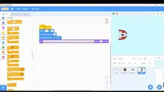 Miniature : Apprends à créer un jeu de tir sur Scratch : Déplacement d'un vaisseau