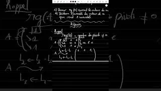 Miniature : Examen 2022 sur les matrices SMPC partie 1