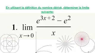 Miniature : #Définition du #nombre #Dérivé#exercicecorigé