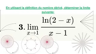 Miniature : #Définition du #nombre #Dérivé#exercicecorigé