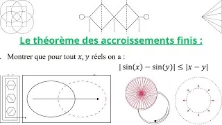 Miniature : Le #théorème des #accroissements #finis