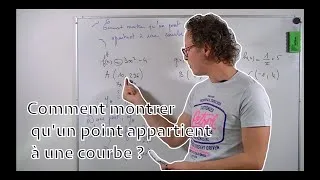Miniature : 2G - GENERALITES SUR LES FONCTIONS - Comment montrer qu'un point appartient à une courbe ?
