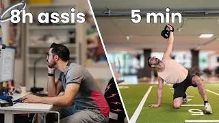 Miniature : Pourquoi le sport ne suffit pas contre la sédentarité (fais ça 5 min)