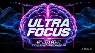 Miniature : 40 Hz ULTRA FOCUS 9H : Débloque 100% de ton Cerveau