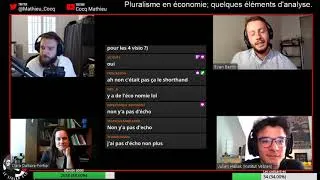 Miniature : Pourquoi l'économie manque de pluralisme? Quelques éléments d'analyse avec 3 économistes