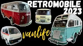 Miniature : Les + BEAUX VANS VINTAGES 😍 Rétromobile 2023