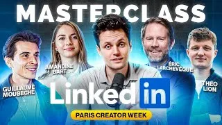 Miniature : MASTERCLASS LINKEDIN 2025 : les secrets des plus gros créateurs de contenu français