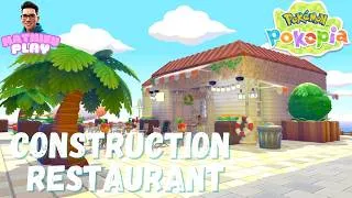 Miniature : POKEMON POKOPIA - CONSTRUCTION PETIT RESTAURANT - FR  🤗 🌸 CHILL