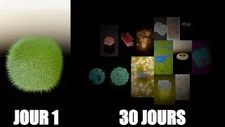 Miniature : Ma Participation à #Nodevember avec Blender et les Geonodes