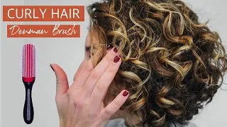 Miniature : DÉFINIR SES BOUCLES AVEC LA DENMAN BRUSH / Curly Hair Denman