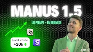 Miniature : Et si une IA pouvait construire une startup complète… en un seul prompt ? Manus 1.5