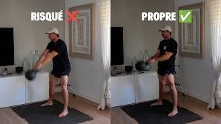 Miniature : Ton Kettlebell Swing te blesse le dos ? Probablement ces 2 erreurs