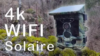 Miniature : Test piège photo 4k, solaire et WIFI : Cy95 Ceyomur !