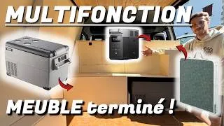 Miniature : Meuble innovant HYPER PRATIQUE et SIMPLE à FABRIQUER pour mon Van H1L1 ! ✏️