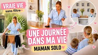 Miniature : Une journée dans ma vie de maman solo 💭🧸| Travail, enfants et organisation
