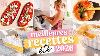 Miniature : 🍋🌸 Mes recettes préférées de l’été 2026 | Faciles, fraîches et légères