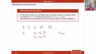 Miniature : [1G / 1T - Cours] Notion de suite numérique - Suites #01