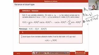 Miniature : [1G/1T - Cours] Variance et écart-type - Variable aléatoire réelle #07