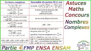 Miniature : Astuces Maths Concours - Nombres Complexes - [Partie 4]