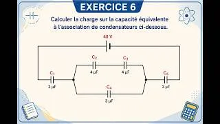 Miniature : 🕵️‍♂️🔥BAC : Saurez-vous calculer la charge sur la capacité équivalente de cette association ? ⚡🧠