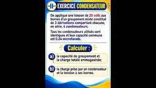 Miniature : 🕵️‍♂️🔥BAC : Saurez-vous calculer la capacité du groupement et la charge totale emmagasinéee? (Part1)