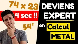 Miniature : TECHNIQUE des EXPERTS du CALCUL MENTAL (facile à apprendre !!)