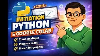 Miniature : 🔥 Initiation à Python | Codage avec Google Colab