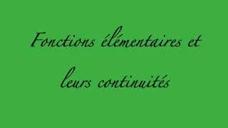 Miniature : Cours Analyse 1  :  Continuité Part 02 SMPC 21_22