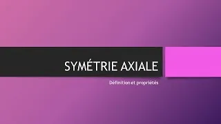 Miniature : 6ème-Symétrie axiale