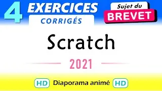 Miniature : Brevet Scratch exercices corrigés 2021