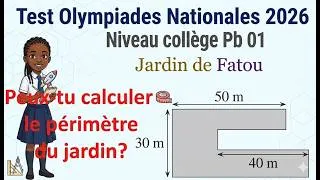 Miniature : Périmètre du jardin? Can You Find the Perimeter of This Garden?