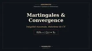 Miniature : Martingales et convergence — AgregMaster