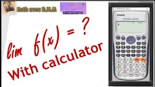 Miniature : How to Calculate a Limit With the Calculator