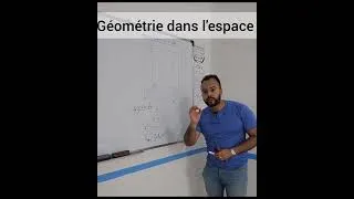 Miniature : Géométrie dans l'espace- volume - pyramide #maths #géométrie #3ac 