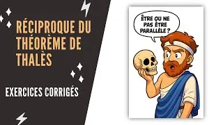 Miniature : 🧮 Réciproque du théorème de Thalès – Exercices corrigés pas à pas (niveau 3e)