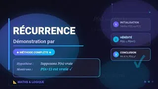 Miniature : Démonstration par récurrence : La méthode complète (ne rate plus jamais un exercice !)