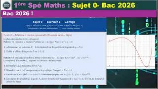 Miniature : f'(x) = P(x)eˣ : Ce polynôme cache la dérivée de cette fonction expo — et le Sujet 0 le prouve !