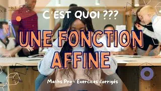 Miniature : C'est quoi ??? Une fonction affine