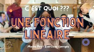 Miniature : C'est quoi ??? Une fonction linéaire