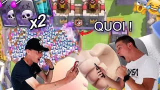Miniature : On fait des decks  trolle avec le couz sur clash royale #2