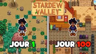 Miniature : Jusqu'où je peux me rendre en 100 jours sur Stardew Valley?