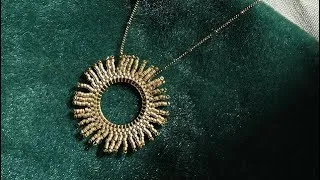 Miniature : Tuto - Collier Soleil