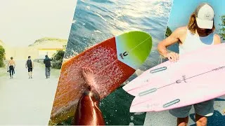 Miniature : Une session (bof), des copains et une nouvelle planche... (VLOG SURF)