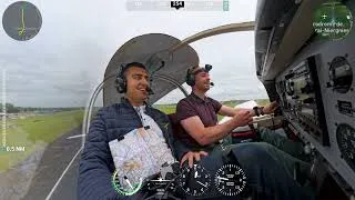 Miniature : Vol aller/retour St-Quentin - Cambrai en DR400/160