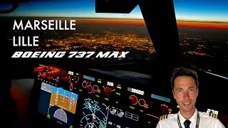 Miniature : Au dessus de la France en Boeing 737 MAX - VLOG Pilote de ligne