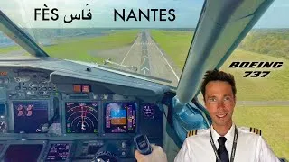 Miniature : Comment PILOTER un AVION DE LIGNE ? Du Maroc à la France en BOEING 737