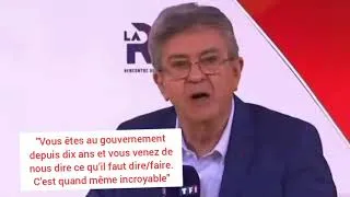 Miniature : Jean Luc Mélenchon clash Gabriel Attal et Édouard Philippe - débat élection présidentielle #LaREF26