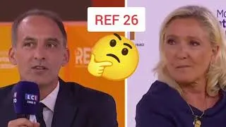 Miniature : Clash Raphaël Glucksmann vs Marine Le Pen - premier débat élection présidentielle 2027 #LaREF26